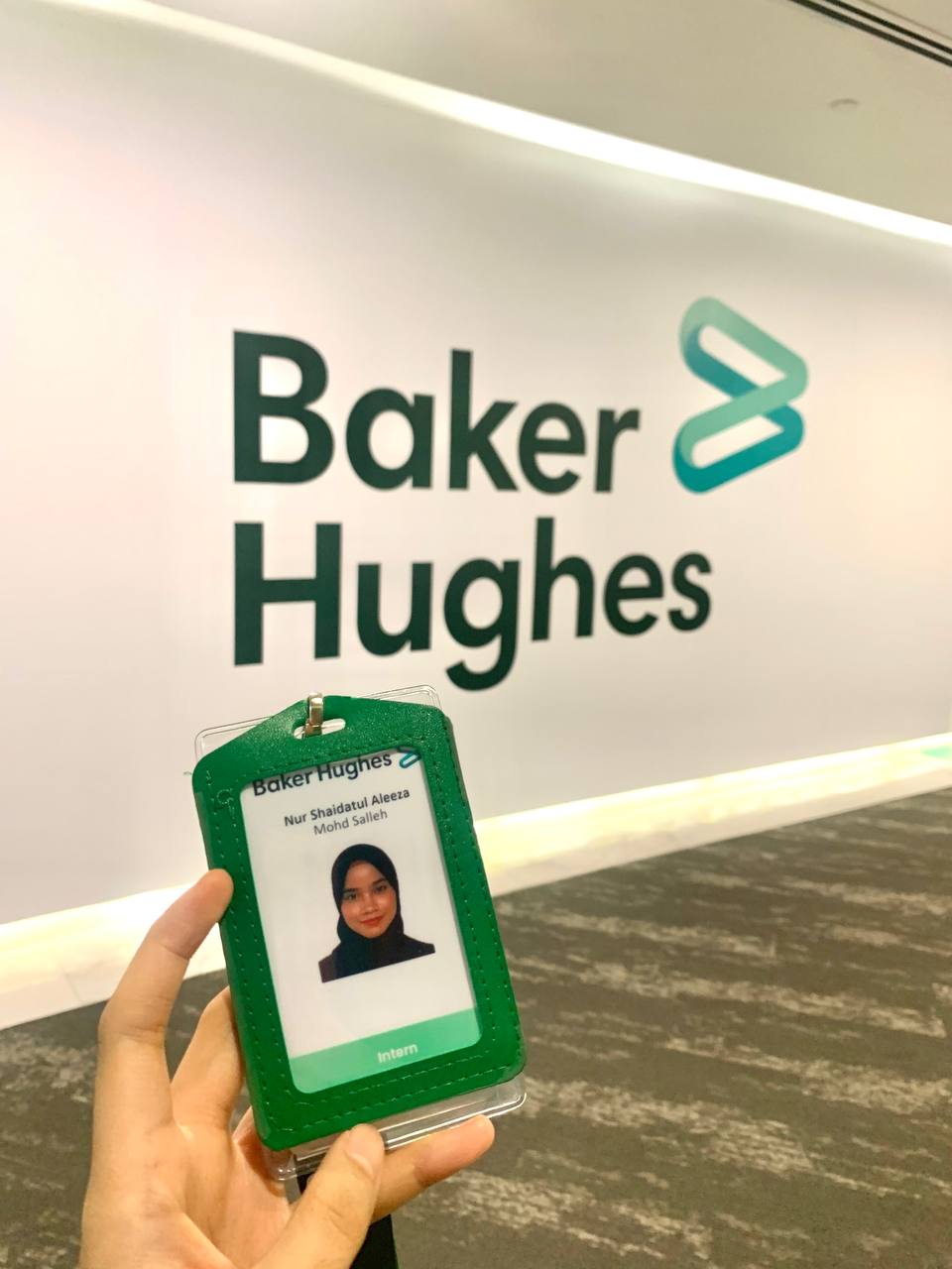 Baker Hughes ID Badge